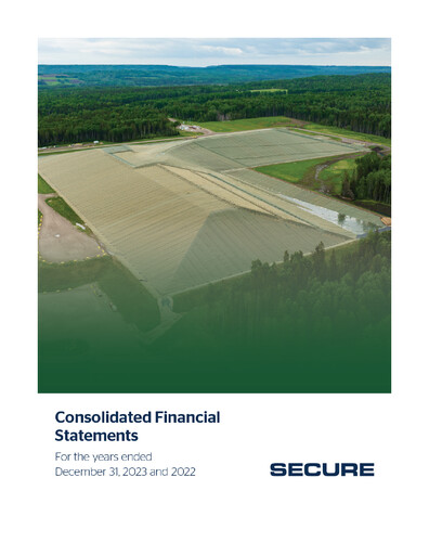 Thumbnail Secure Energy Services Financial Statement 2023