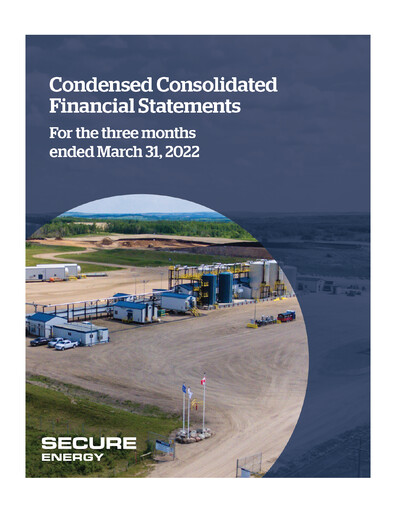 Thumbnail Secure Energy Services Quarterly Report 2022-q1