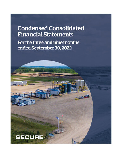 Thumbnail Secure Energy Services Quarterly Report 2022-q3