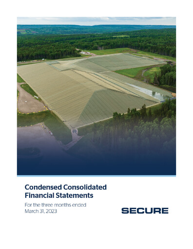 Thumbnail Secure Energy Services Quarterly Report 2023-q1