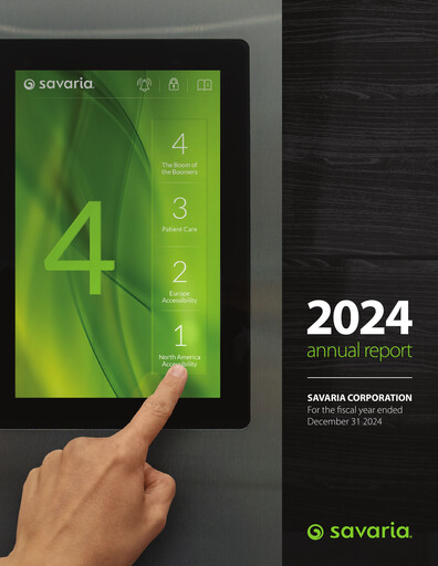Thumbnail Savaria Corporation Annual Report 2024