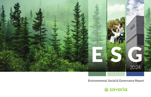 Thumbnail Savaria Corporation ESG Report 2024