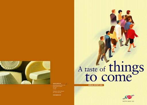 Thumbnail Saputo Annual Report 2000