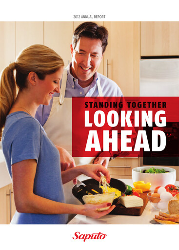 Thumbnail Saputo Annual Report 2012