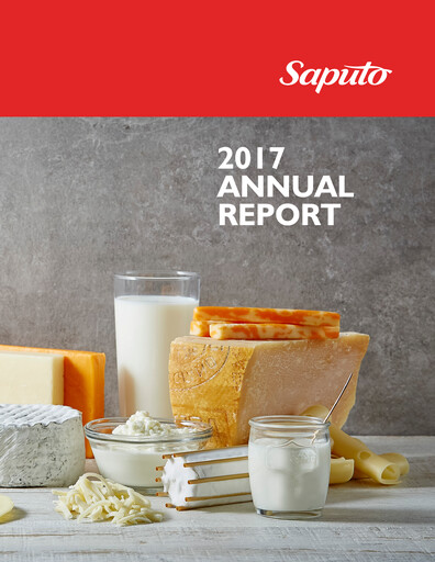 Thumbnail Saputo Annual Report 2017