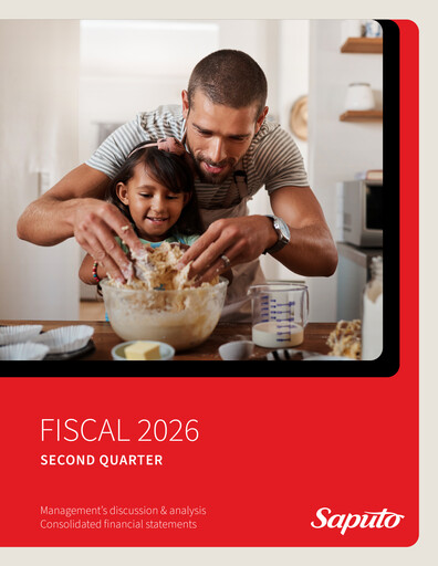 Thumbnail Saputo Quarterly Report 2026-q2