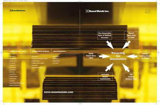 Thumbnail Russel Metals
 Annual Report 2006