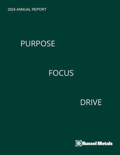 Thumbnail Russel Metals
 Annual Report 2024