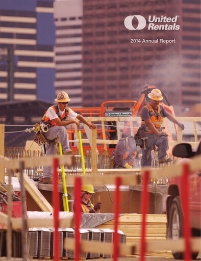 Thumbnail United Rentals
 Annual Report 2014