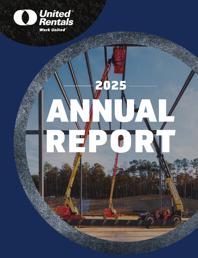 Thumbnail United Rentals
 Annual Report 2025