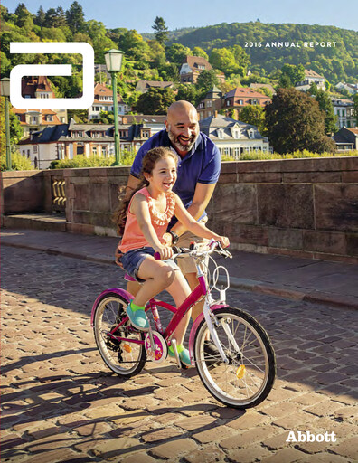 Thumbnail Abbott Laboratories Annual Report 2016