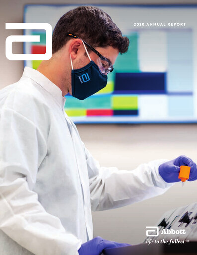 Thumbnail Abbott Laboratories Annual Report 2020