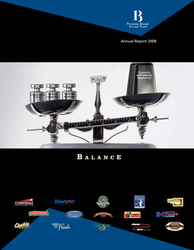 Miniature Premium Brands Rapport annuel 2008