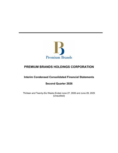 Vorschaubild Premium Brands Quartalsbericht 2026-q2