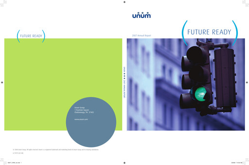 Thumbnail Unum Annual Report 2007