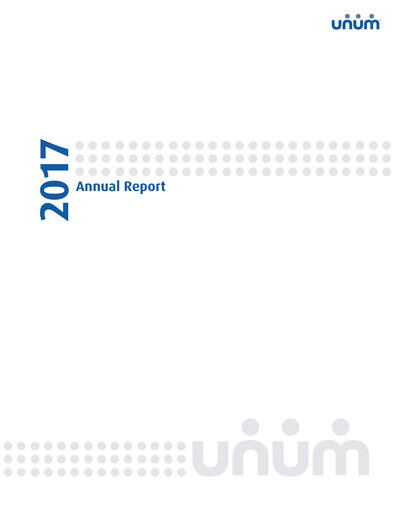 Thumbnail Unum Annual Report 2017