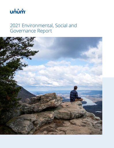 Thumbnail Unum ESG Report 2021