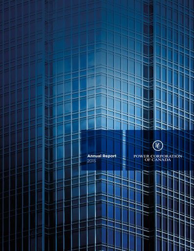 Thumbnail Power Corporation of Canada Annual Report 2015