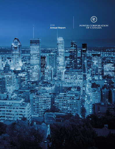 Thumbnail Power Corporation of Canada Annual Report 2016