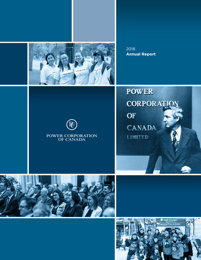 Thumbnail Power Corporation of Canada Annual Report 2018