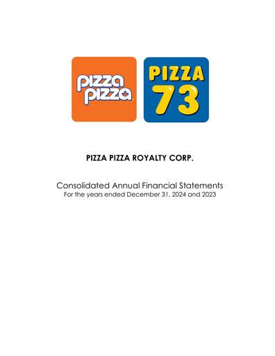 Thumbnail Pizza Pizza Financial Statement 2024