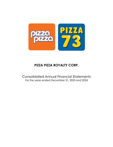 Thumbnail Pizza Pizza Financial Statement 2025