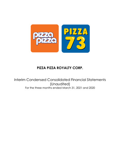 Thumbnail Pizza Pizza Quarterly Report 2021-q1