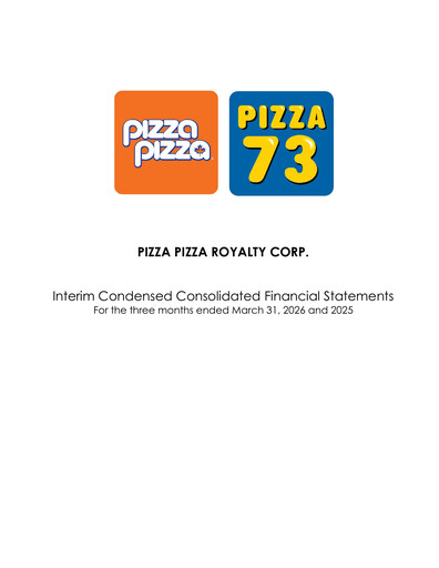 Thumbnail Pizza Pizza Quarterly Report 2026-q1