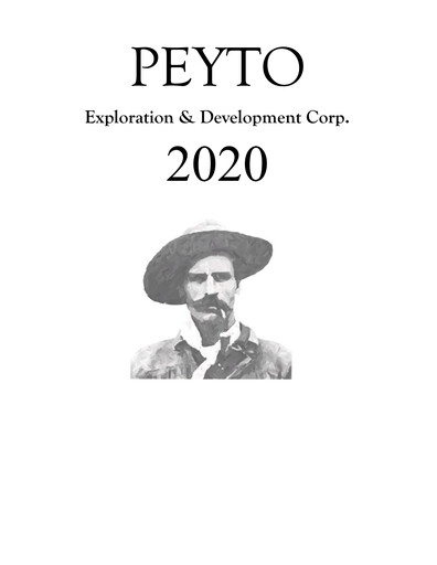 Miniature Peyto Exploration & Development Rapport annuel 2020