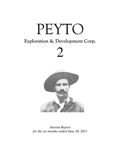 Vorschaubild Peyto Exploration & Development Quartalsbericht 2011-q2