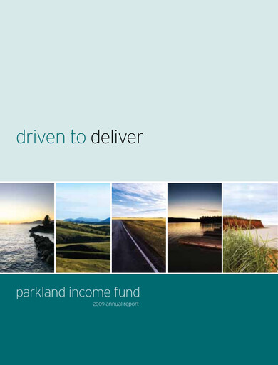 Thumbnail Parkland Corp Annual Report 2009