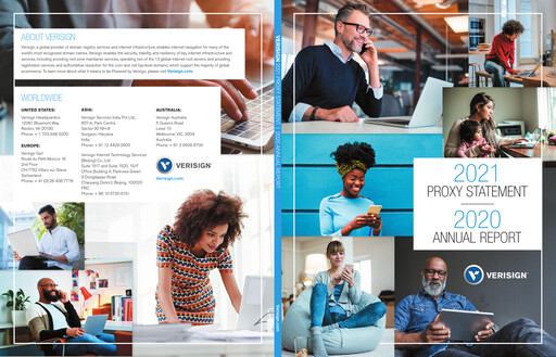 Miniature VeriSign Rapport annuel 2020