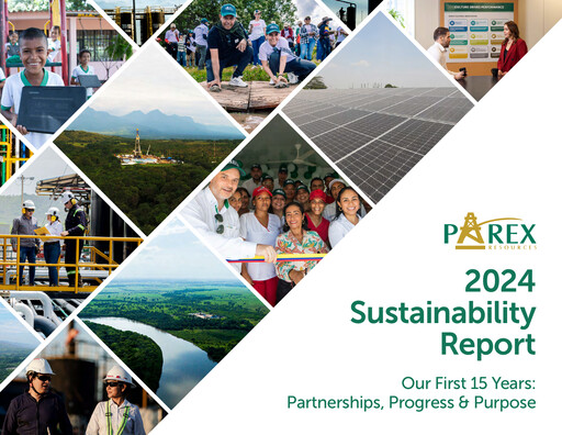 Miniature Parex Resources Rapport de durabilité 2024