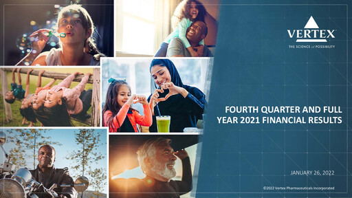 Thumbnail Vertex Pharmaceuticals Quarterly Report 2021-q4