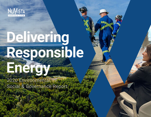 Thumbnail NuVista Energy ESG Report 2020