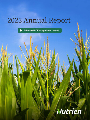Thumbnail Nutrien Annual Report 2023
