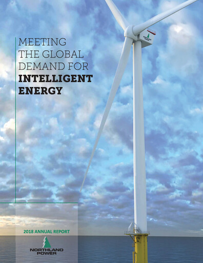 Thumbnail Northland Power
 Annual Report 2018