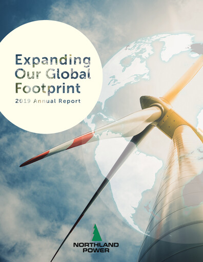 Thumbnail Northland Power
 Annual Report 2019