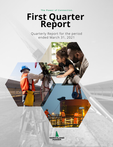 Miniature Northland Power
 Rapport trimestriel 2021-q1