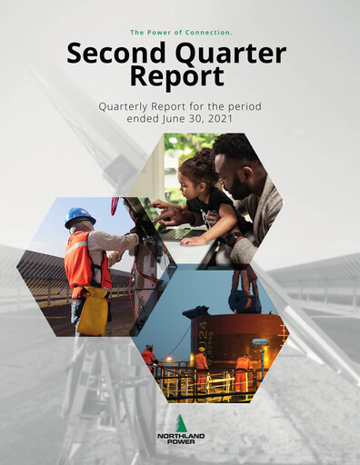 Miniature Northland Power
 Rapport trimestriel 2021-q2
