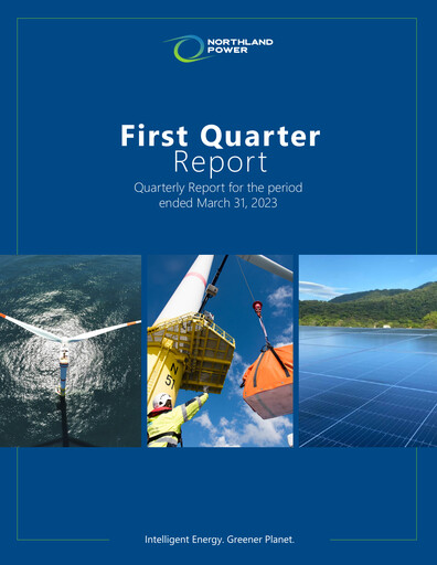 Thumbnail Northland Power
 Quarterly Report 2023-q1