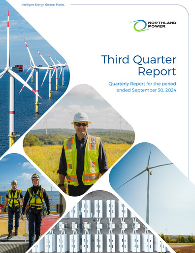 Thumbnail Northland Power
 Quarterly Report 2024-q3