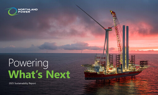 Thumbnail Northland Power
 Sustainability Report 2025