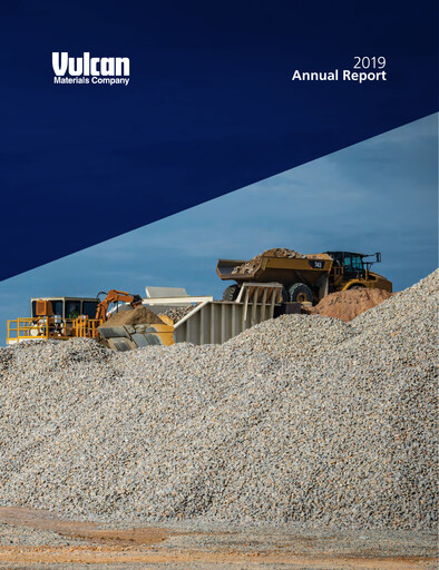Thumbnail Vulcan Materials Annual Report 2019