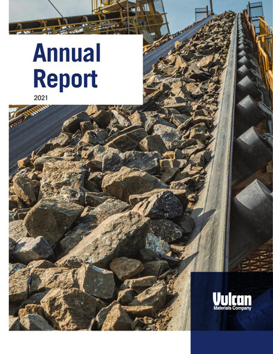 Thumbnail Vulcan Materials Annual Report 2021