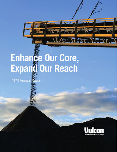 Thumbnail Vulcan Materials Annual Report 2023