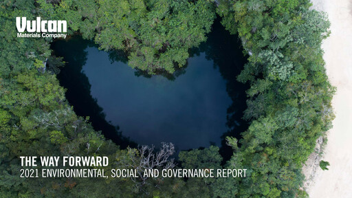 Thumbnail Vulcan Materials ESG Report 2021