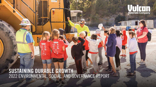 Thumbnail Vulcan Materials ESG Report 2022
