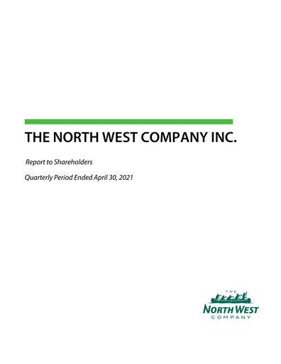 Thumbnail The North West Company Quarterly Report 2021-q1