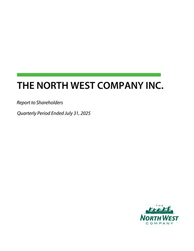 Thumbnail The North West Company Quarterly Report 2025-q2